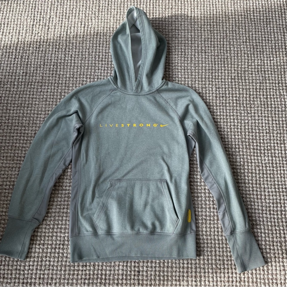 Nike Livestrong therma-fit hooded sweatshirt